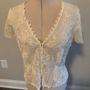 BCBG COVERLET TOP